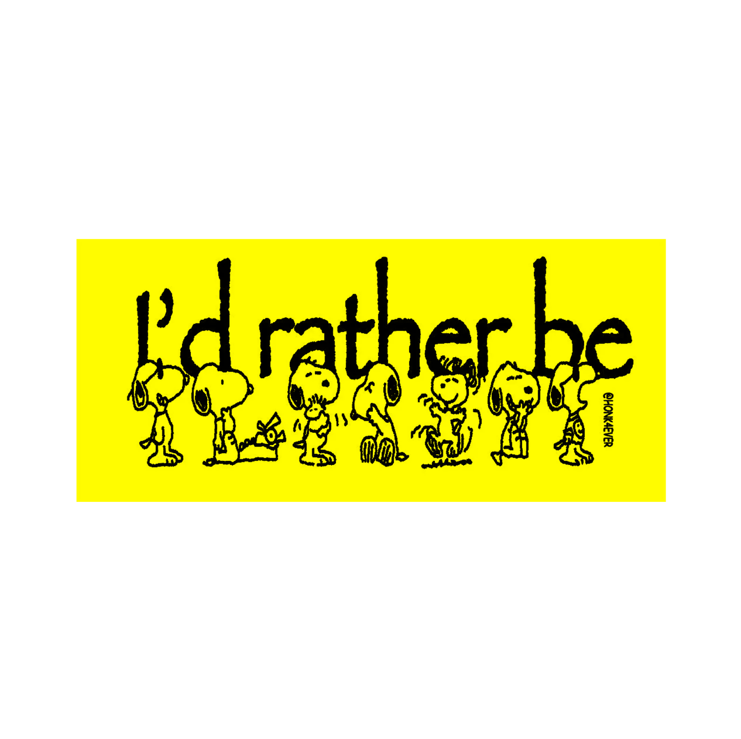 id rather be yellow